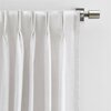 Ricardo Ricardo Serene Pinch Pleated Pair Window Valance with Back Tabs 06916-80-063-13